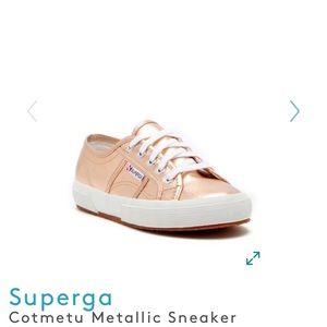 Superga Metallic (Rose Gold) Sneaker